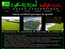 Tablet Screenshot of greenmaroc.com